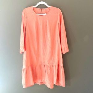 New linen boho dress